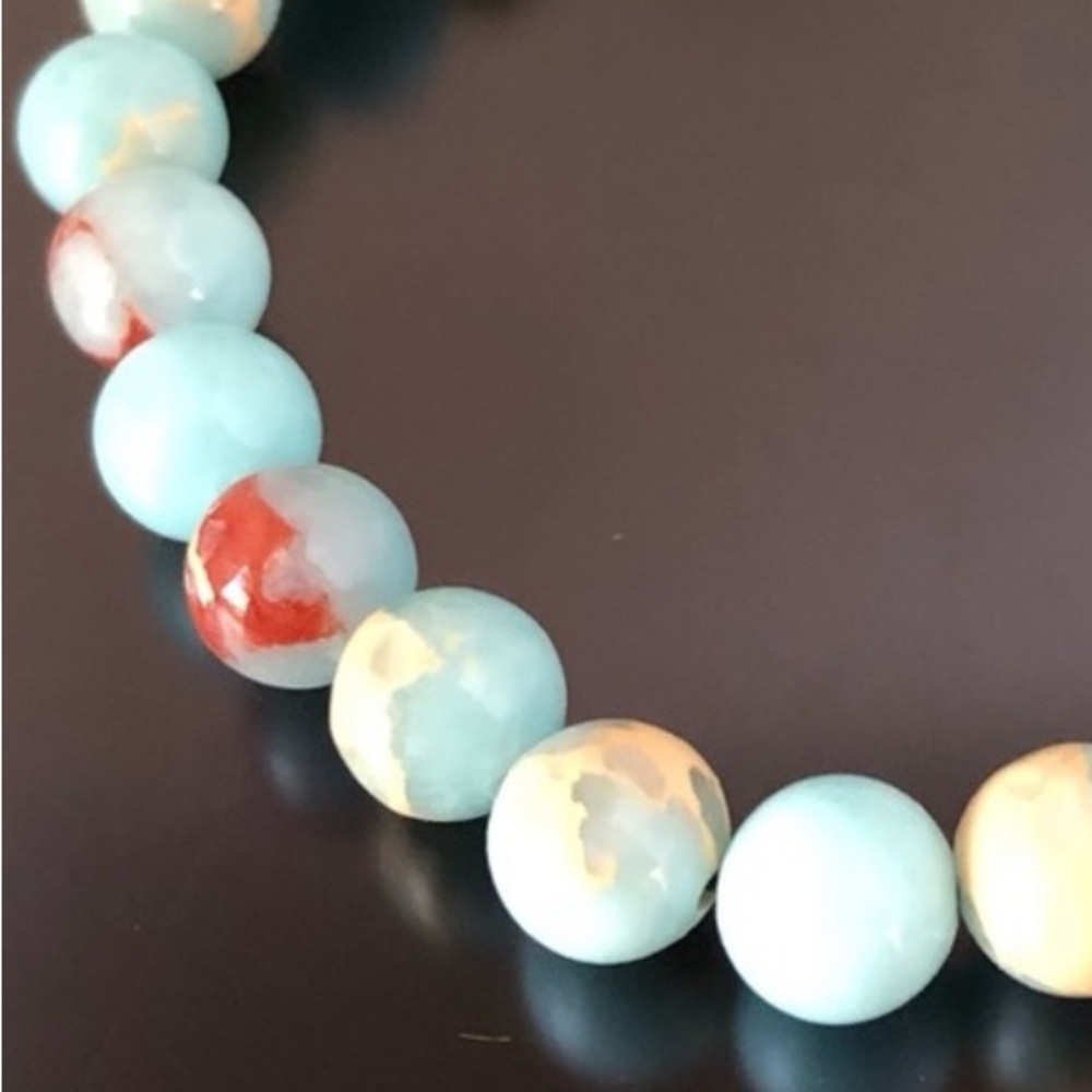 Agalmatolite stretch bracelet High Quality - Picture 3 of 3